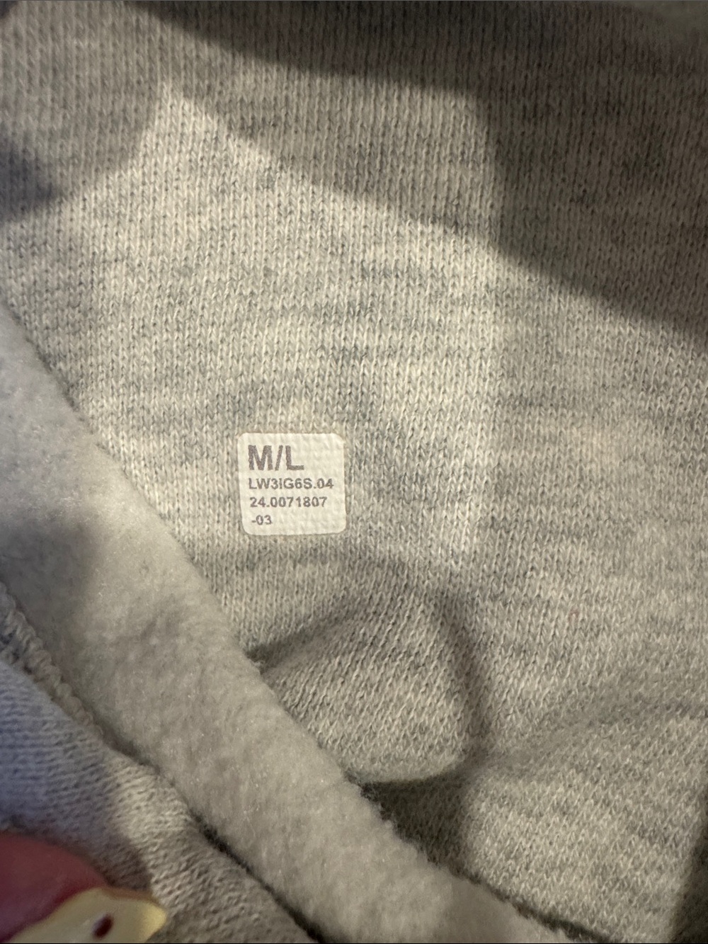 lululemon athletica Light Gray Cropped Zip Hoodie - Picture 4 of 4